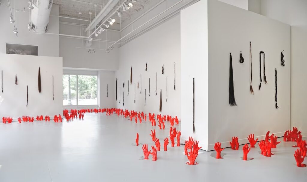 VisArts: Kiana Honarmand's A Shadow in the Depth of Light Reviewed in The Washington Post - Installation View