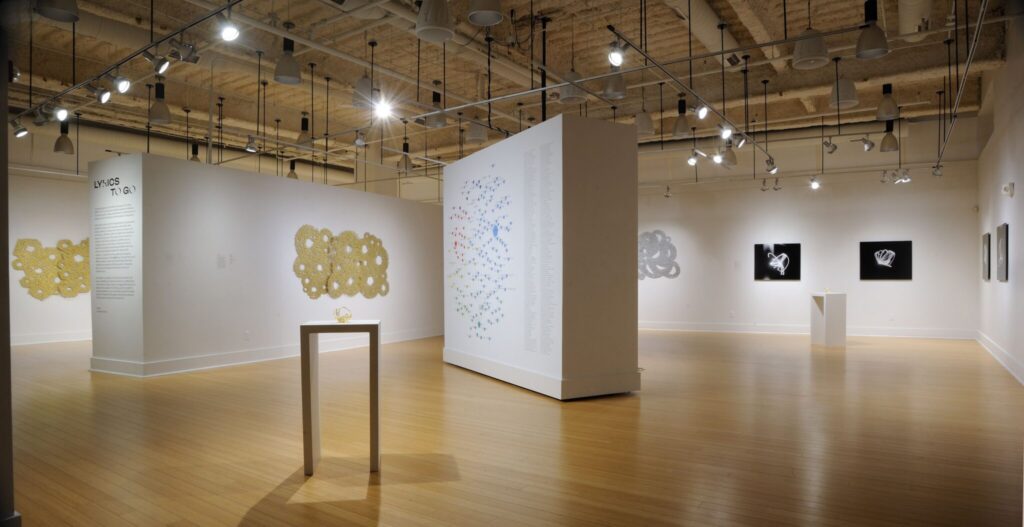 "Lyrics to Go" Installation View