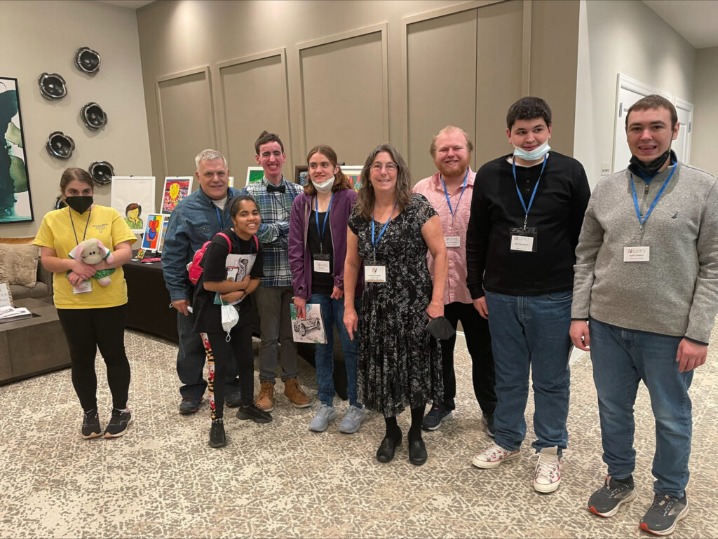 VisAbility Art Lab - 2023 Exhibition - Opening Reception at The Seneca Rockville - Artists