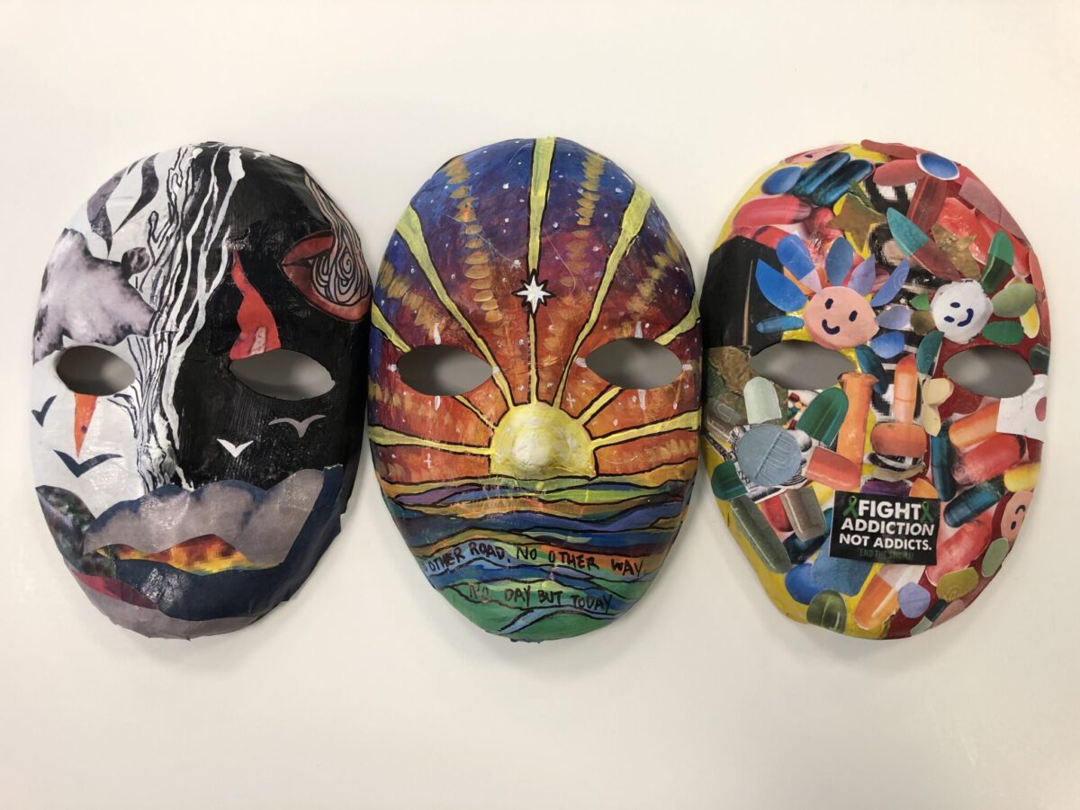 VisArts: Art + Recovery - Behind the Mask Workshop