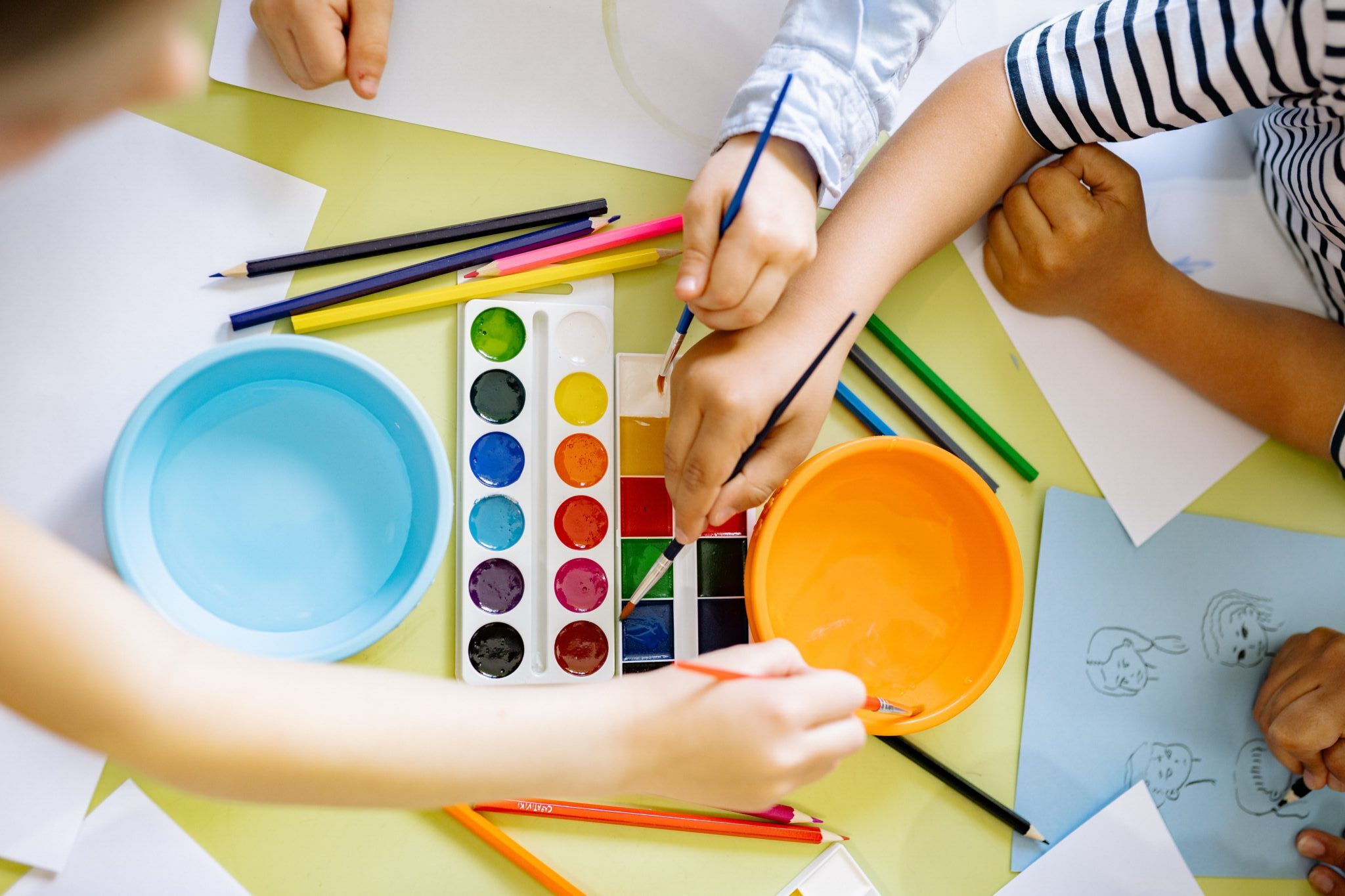 Private Group Art Workshops for Tots (Ages 2-5)